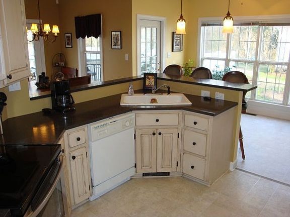 Custom painted cabinets