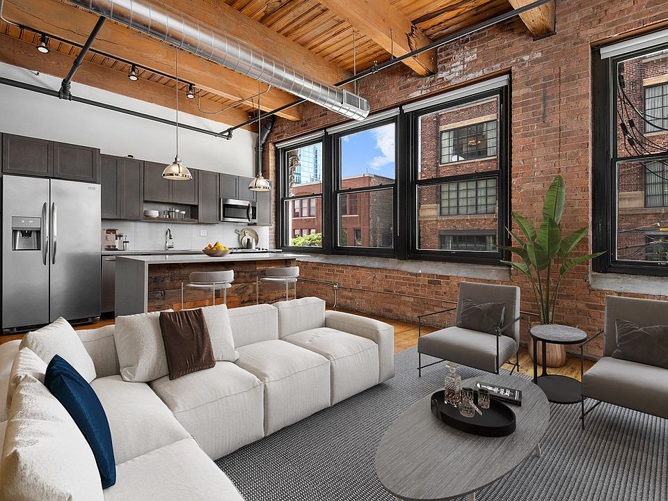 The Lofts at Gin Alley - 120 N Green St Chicago IL | Zillow