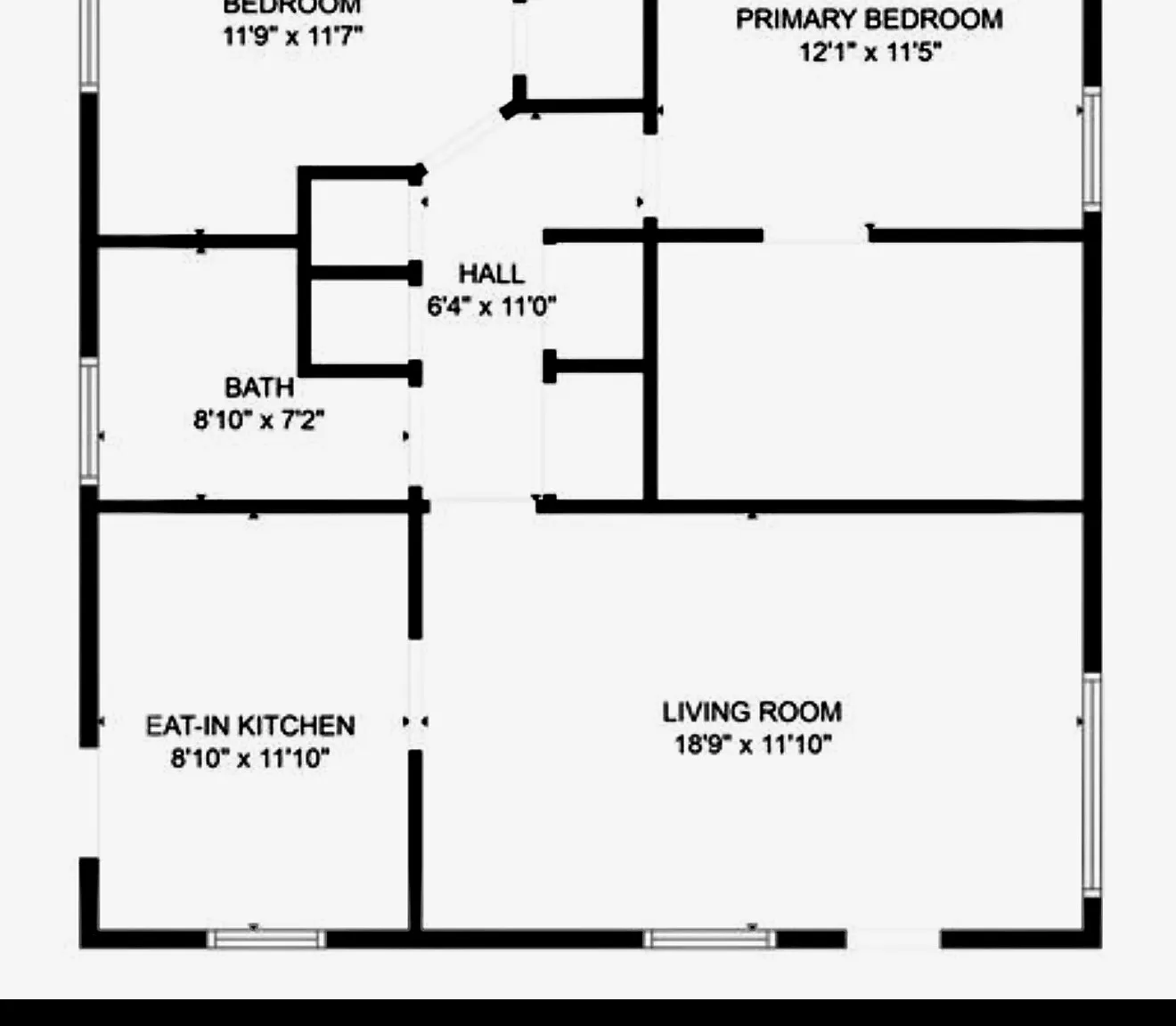 2 bed, 928 sqft, $1,400 — Photo 1