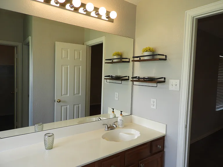 Primary bathroom.
