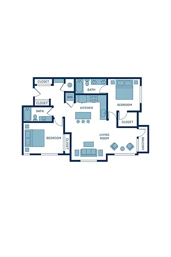 Floor plan B3