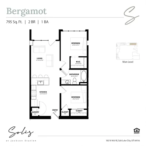 Floor plan Bergamot