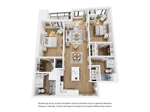 Floor plan B41-1285