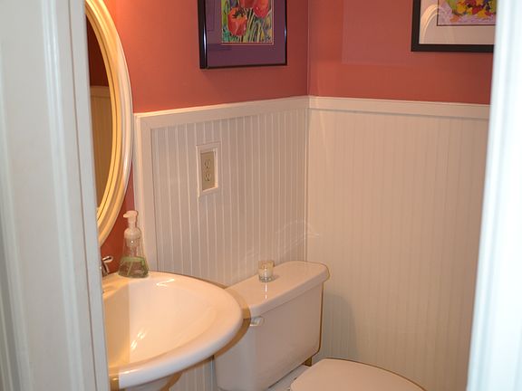 Half Bath off of Den