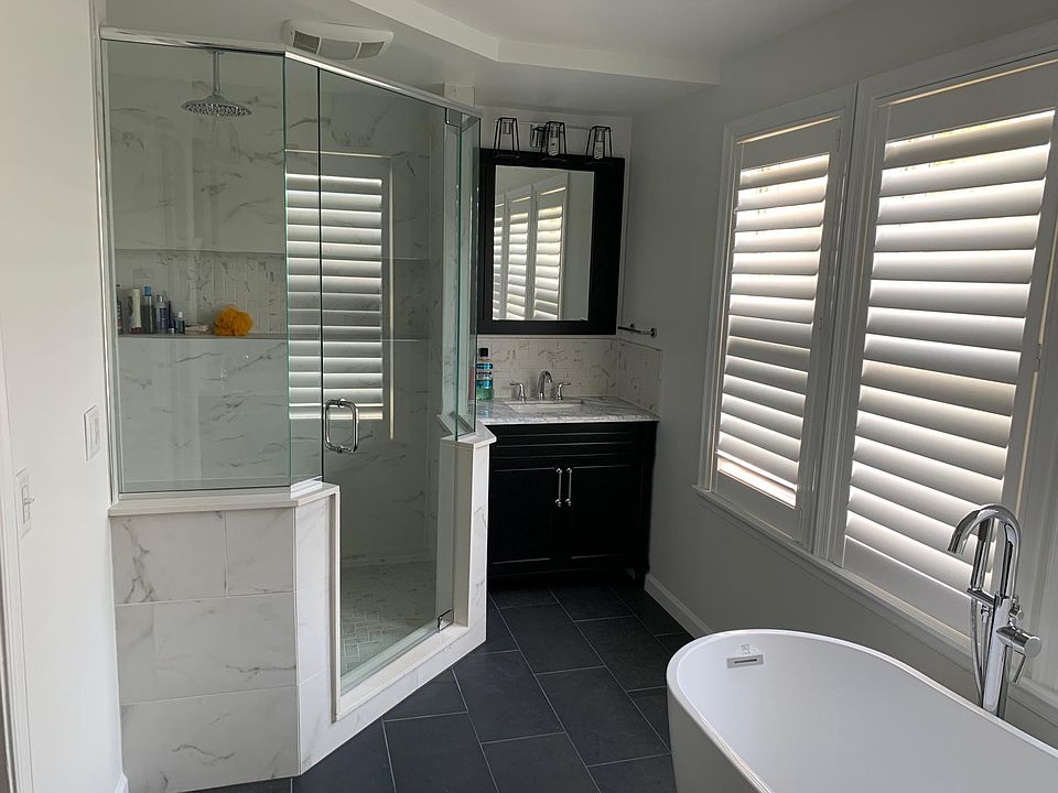 Brand new master bath. Heated floors!
