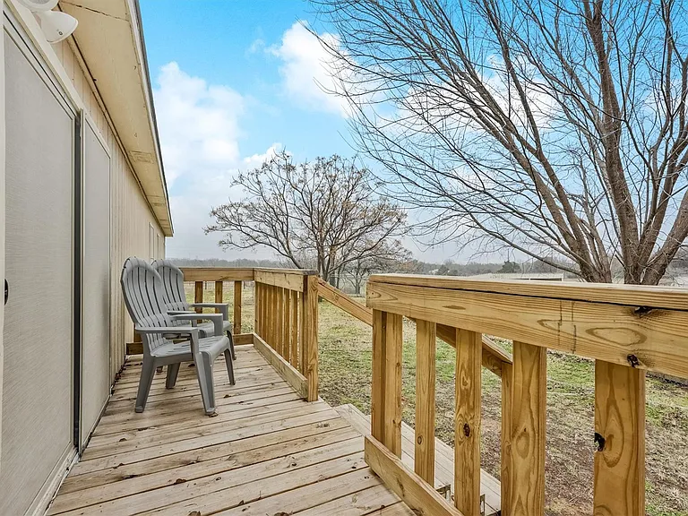 Enjoy the country from your back porch