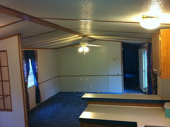 Ceiling fan in living room