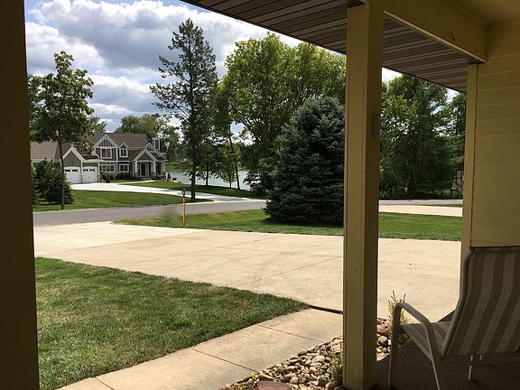 View from front porch. 