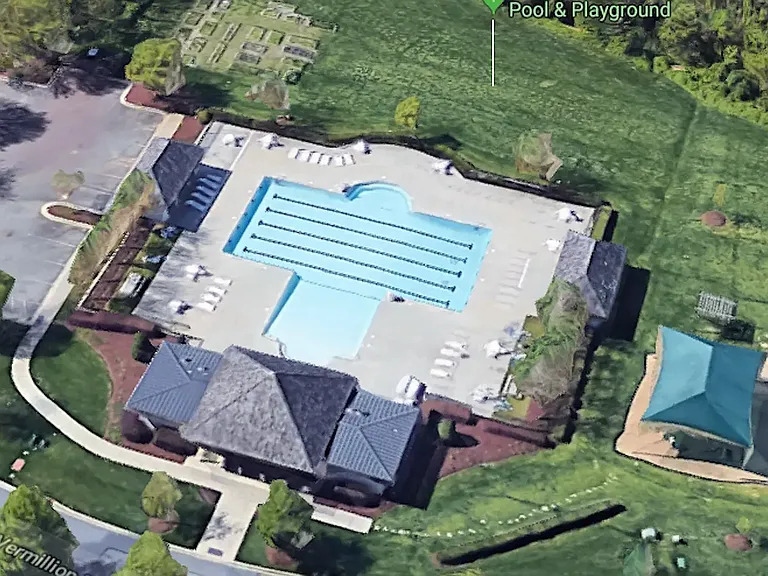 Main Vermillion neighborhood pool with private, key fob access