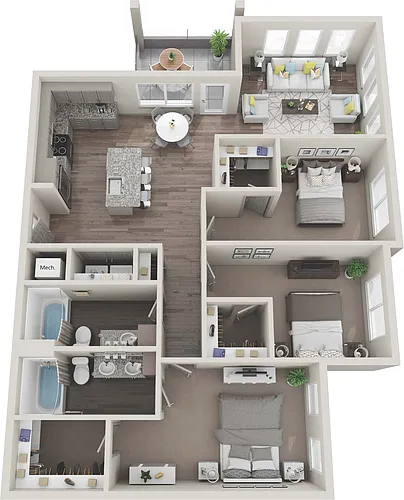 Floor plan C2