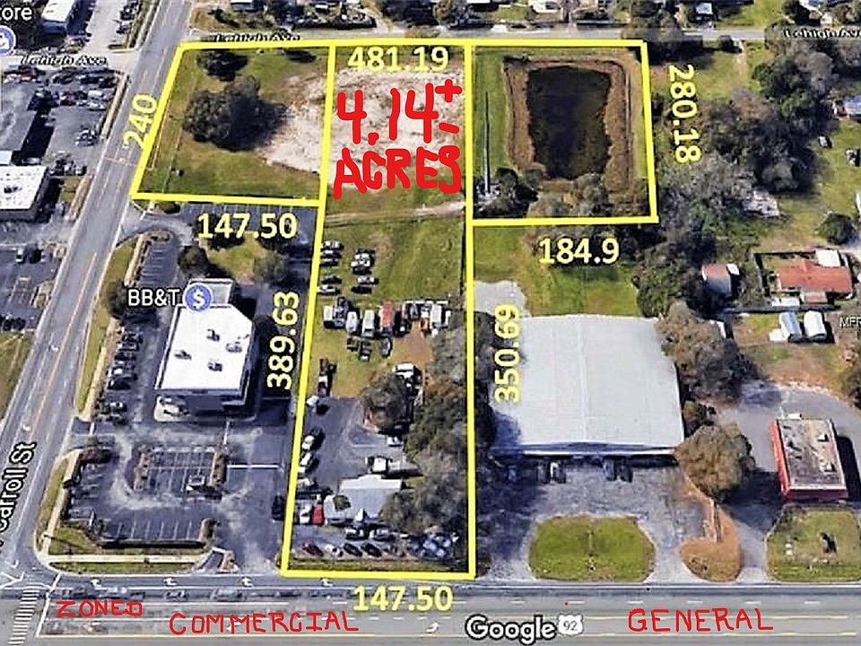 Zoned Commercial General 