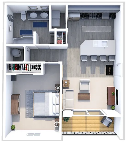 Floor plan The Seder