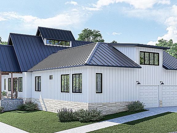3D Rendering Garage View