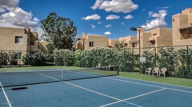 Tennis courts