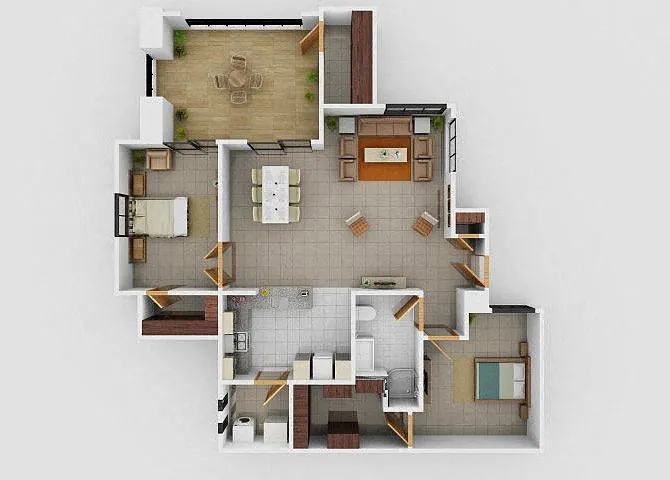 Floor plan Beethoven