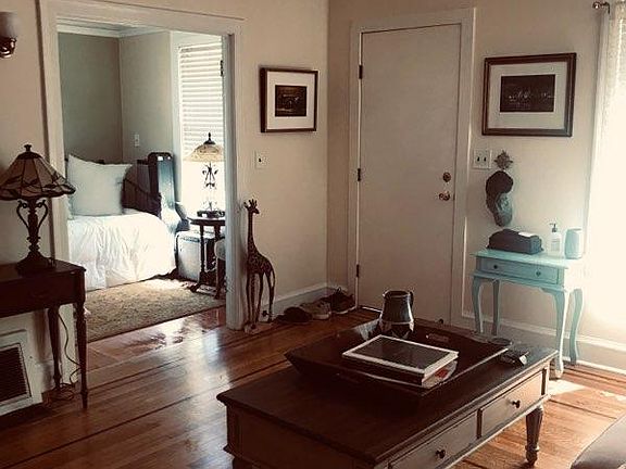 Living room looking into bedroom/office