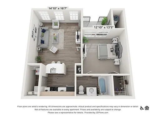 Floor plan Powderhorn