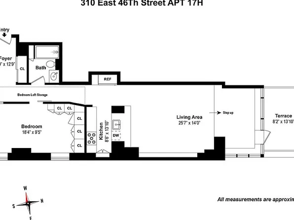 310 E 46th St #H17, New York, NY 10017