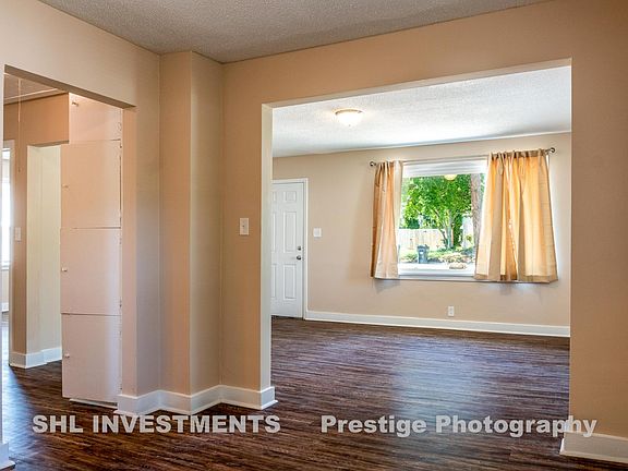 Beautiful open floor plan from Living Room to Dining Room