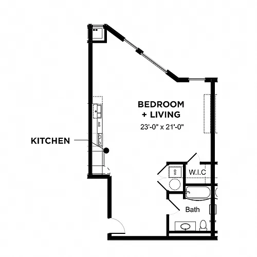 Floor plan Suite C5 (The Penn Building)