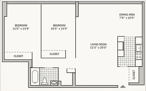 Floor plan The Harvey A
