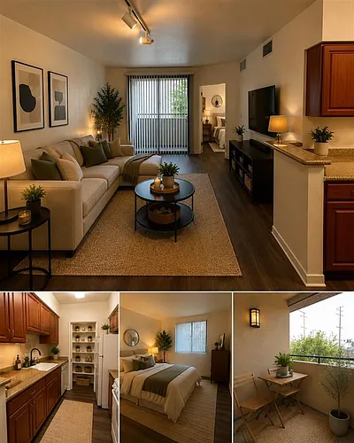 Floor plan 1-bedroom
