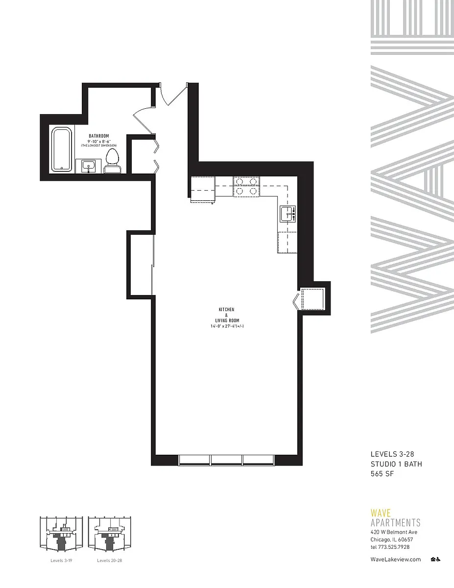 Floor plan The Belmont