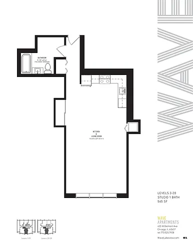 Floor plan The Belmont