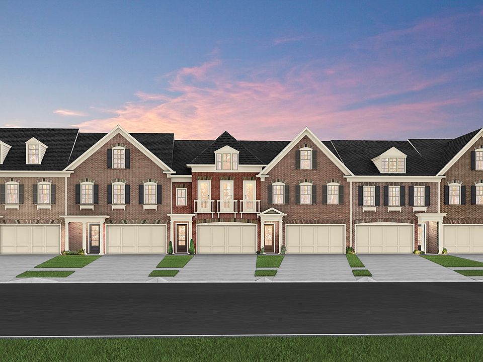 Luxury Townhomes for Sale Atlanta Suwanee Georgia at Weston by John Wieland