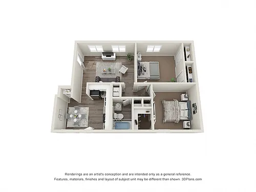Floor plan Marigold (Upgraded)