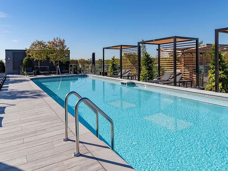 Resort-Style Pool at Griffis Edgemoor in Bethesda, Maryland.