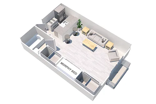 Floor plan Studio