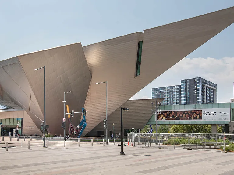 Check out the Denver Art Museum, located just 2 blocks away.