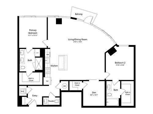 Floor plan D3