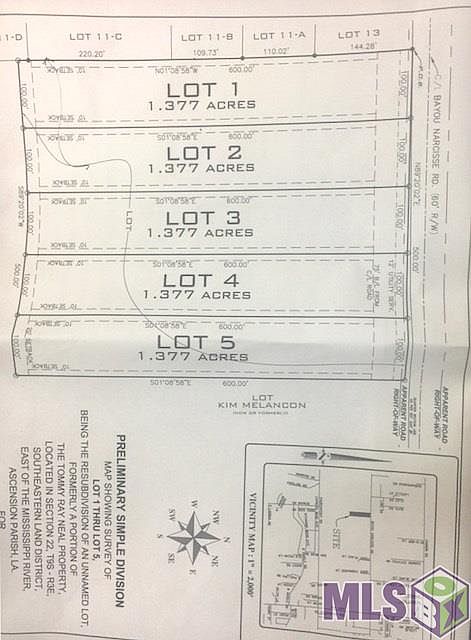 2nd image of LOT 2 Bayou Narcisse Rd