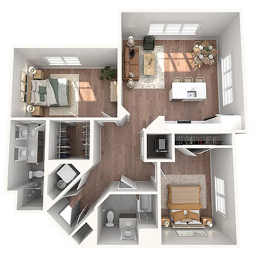 Floor plan B2A
