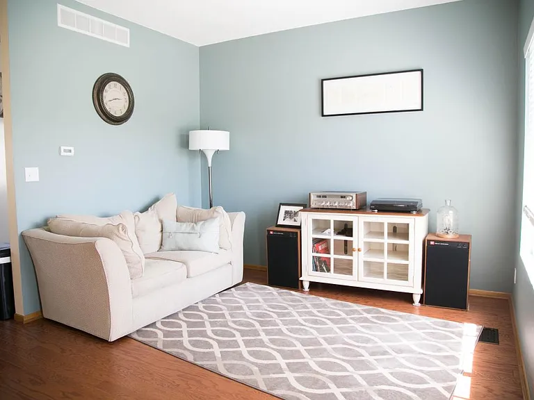 Formal Living/Dining with Hardwood Floors