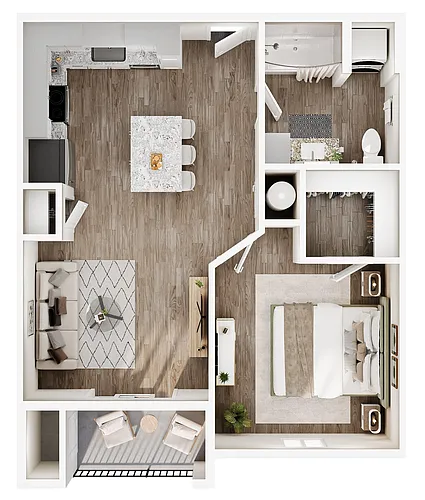 Floor plan Eastman I