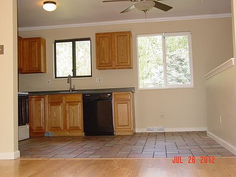 updatedfresh paint tile floor