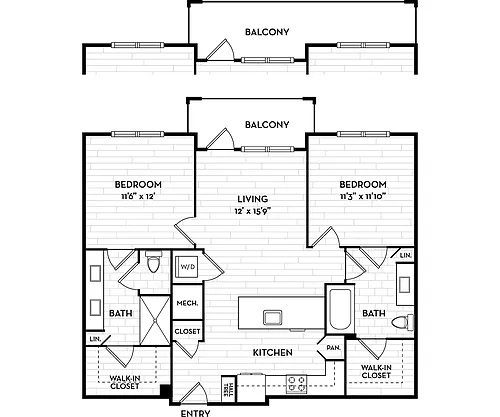 Floor plan Brigantine