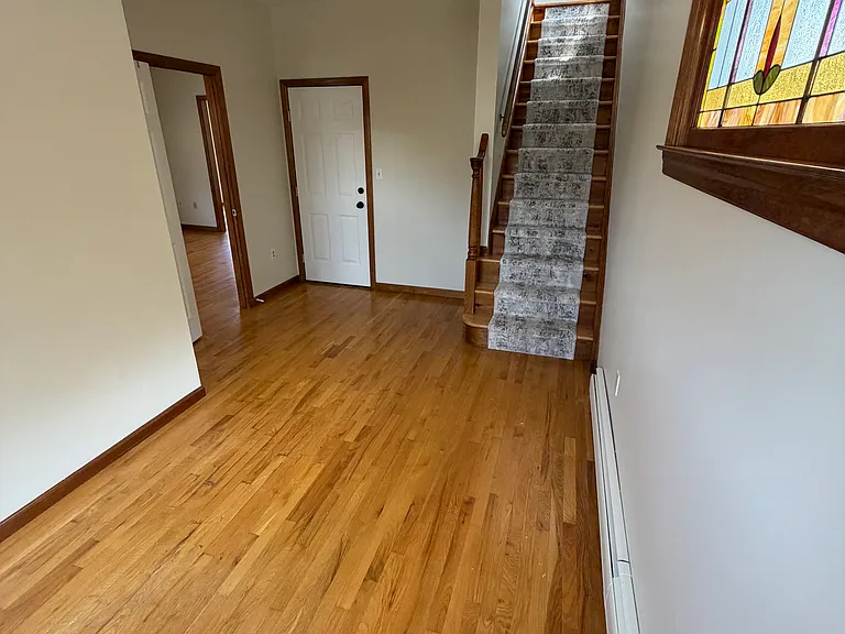 Office w/stairs going to loft area