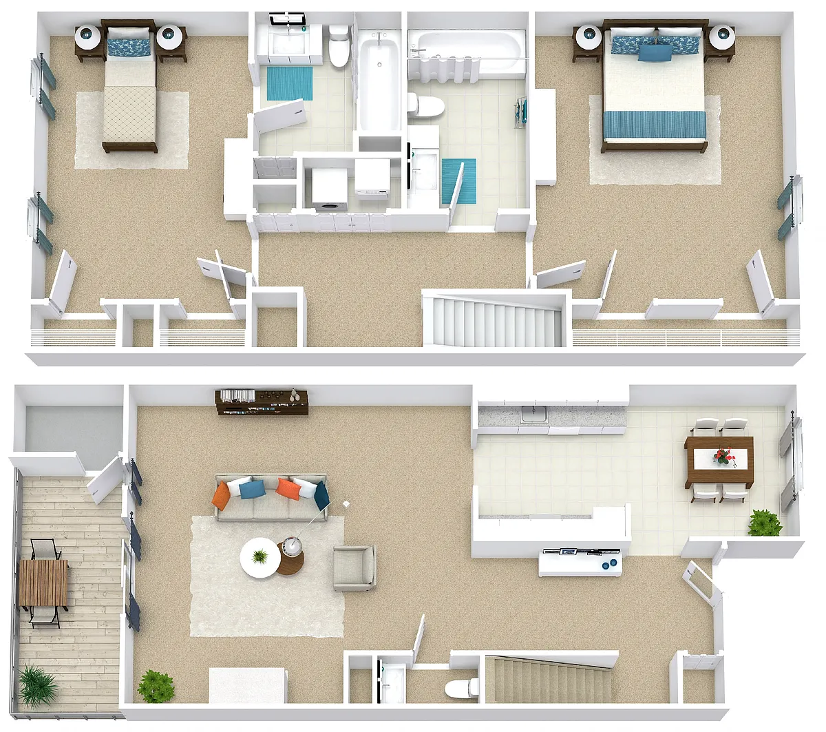 Floor plan B2