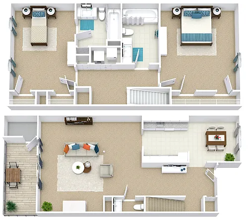 Floor plan B2