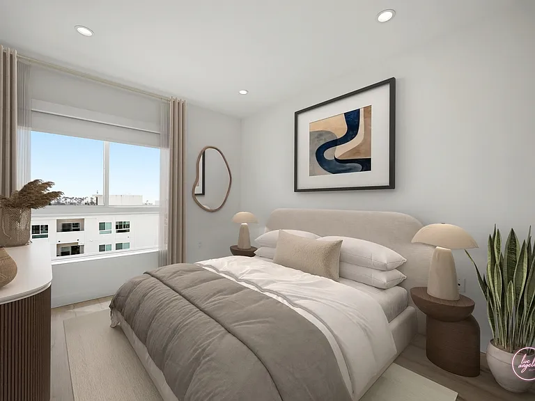 Bedroom with Large-Size Windows - Cobain Floor Plan