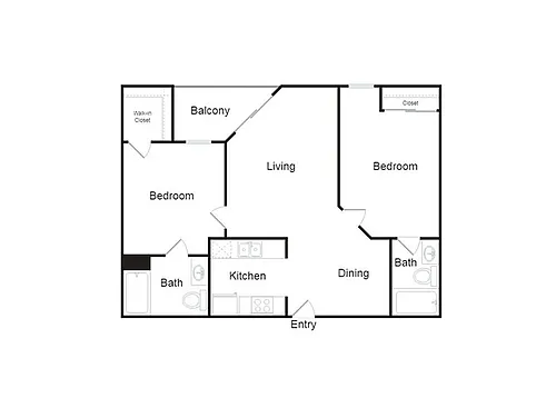Floor plan B20B