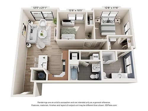 Floor plan B2