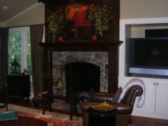 Native Stone Fireplace