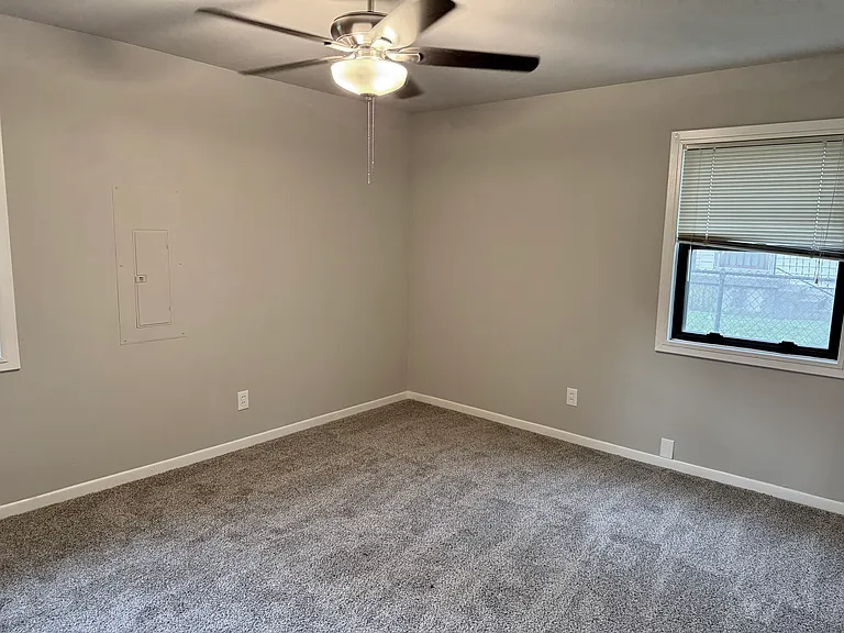 Master Bedroom is roomy!