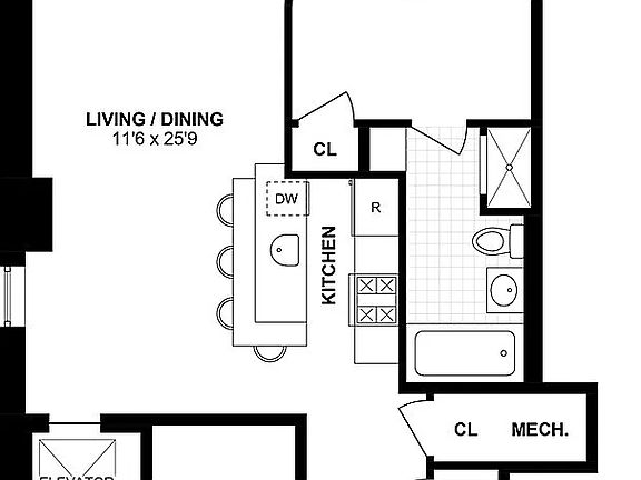 2nd image of 11 E 36th St Rm 1102
