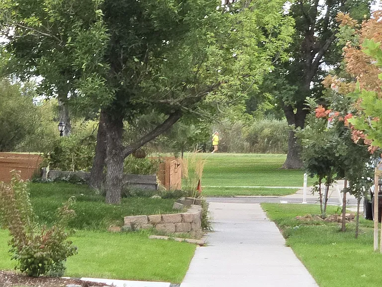 Great location ! Sloan Lake park is 200 yards away. This park has a walking, biking sidewalk all the way around it and is used year.